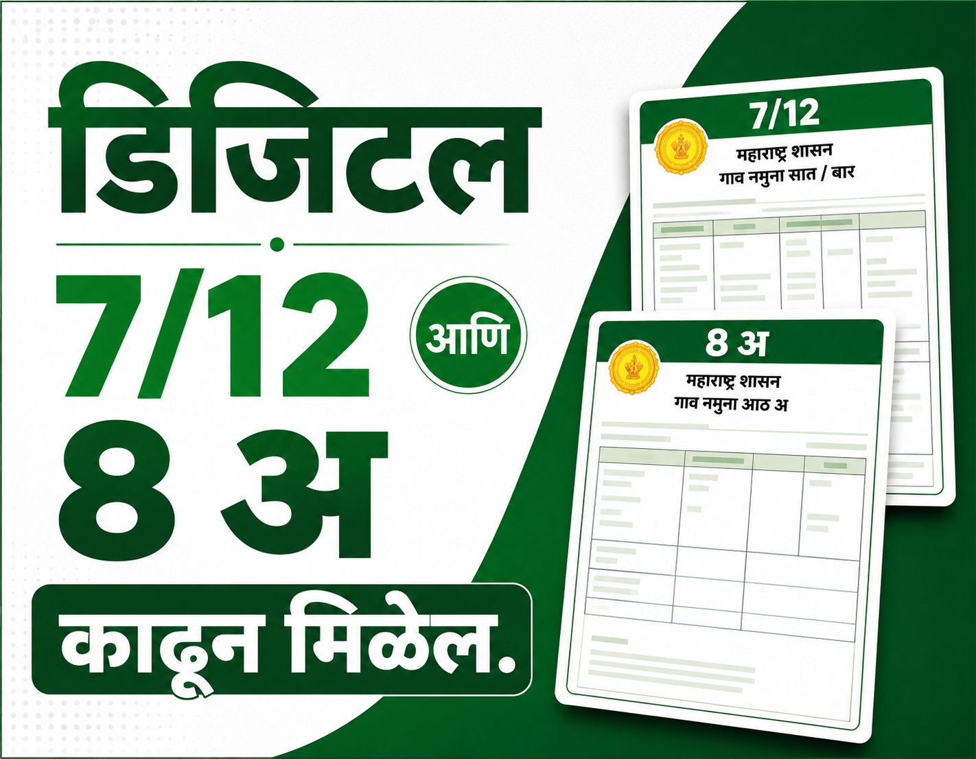 सातबारा काढून मिळेल